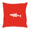 Momma Shark Throw Pillow