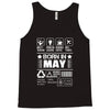 Born In May Tank Top