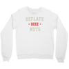 deflate deez nuts Crewneck Sweatshirt