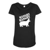 hangry Maternity Scoop Neck T-shirt