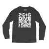 new years eve 2016 give peace a chance Long Sleeve Shirts