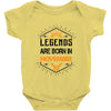 Legends are born in November Baby Onesie
