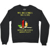 no science no life alternative fact ear Crewneck Sweatshirt