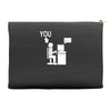 problems geeks computers nerds funny Accessory Pouches