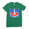 blm! take a knee Ladies Fitted T-Shirt