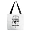I Don't Need Therapy Just to Go Hairdressing Tote Bags