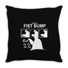 big hero 6 baymax tee fist bump balalala walt disney animation Throw Pillow