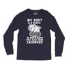 my body is a temple in which a lot of pigs have been sacificed Long Sleeve Shirts