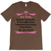 Dear Daddy, Thanks for Being my Dad Baby Boy Letter to Father T-Shirt