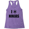 i heart ninjas Racerback Tank