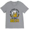 my other coffee is craft beer V-Neck Tee