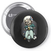Skull Ride Pin-back button