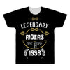 legendary riders are born in 1998 All Over Men's T-shirt