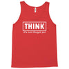 think shirt Tank Top