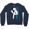 portal 2 dump Crewneck Sweatshirt
