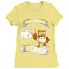 new owl best friend for life Ladies Fitted T-Shirt