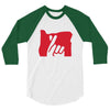 hand love 3/4 Sleeve Shirt