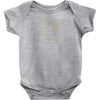 golden spiral Baby Onesie