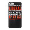 liberal for halloween (mp) iPhone 7 Case