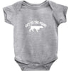 get to the point Baby Bodysuit