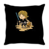 little rebel Throw Pillow