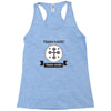 train hard Racerback Tank