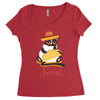 taco cat Women's Triblend Scoop T-shirt