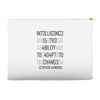 adapt or die encoded Accessory Pouches