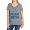 Camper Couple Girl Ladies Curvy T-Shirt