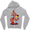 angle gravity Zipper Hoodie