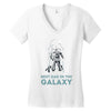 best dad in the galaxy Women's V-Neck T-Shirt
