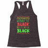 everybody wanna be black Racerback Tank