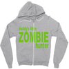 daddy's little zombie hunter Zipper Hoodie