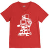 robot funny V-Neck Tee