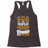 My Daughter Is Super Awesome Her Mother Racerback Tank