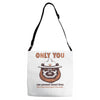 ewok psa Adjustable Strap Totes