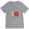 snail V-Neck Tee