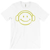smiley dj techno,club,dance,music,rave retro T-Shirt