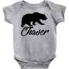 Bear Chaser Baby Onesie
