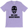 we are anonymous tshirt pipa sopa acta v for vendetta hacker's t shirt T-Shirt