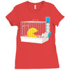 pet feeder Ladies Fitted T-Shirt