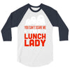 lunch lady 3/4 Sleeve Shirt
