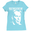 tony blair homage Ladies Fitted T-Shirt