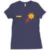 sheriff grimes Ladies Fitted T-Shirt