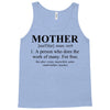 mother defined mothers day Tank Top