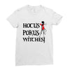 hokus pokus witches Ladies Fitted T-Shirt