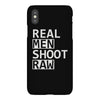 real men shoot raw iPhoneX