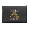 Born Gemini  Multitasking Problem Solving Tees Accessory Pouches