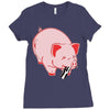 you are what you eat Ladies Fitted T-Shirt