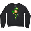 DABBİNG LEPRECHAUN Crewneck Sweatshirt